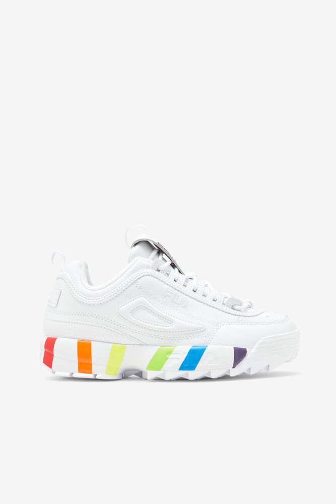 Fila Sneakers Disruptor 2 Pride Womens White - India QJU-279480